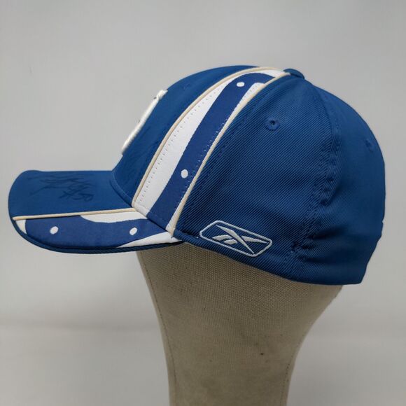 Reebok Men's NFL Indianapolis Colts Hat Blue OSFA Autographed Signed Multiple - Picture 7 of 16